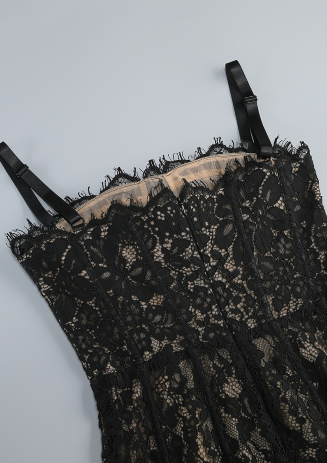 Lace Corset Maxi Dress