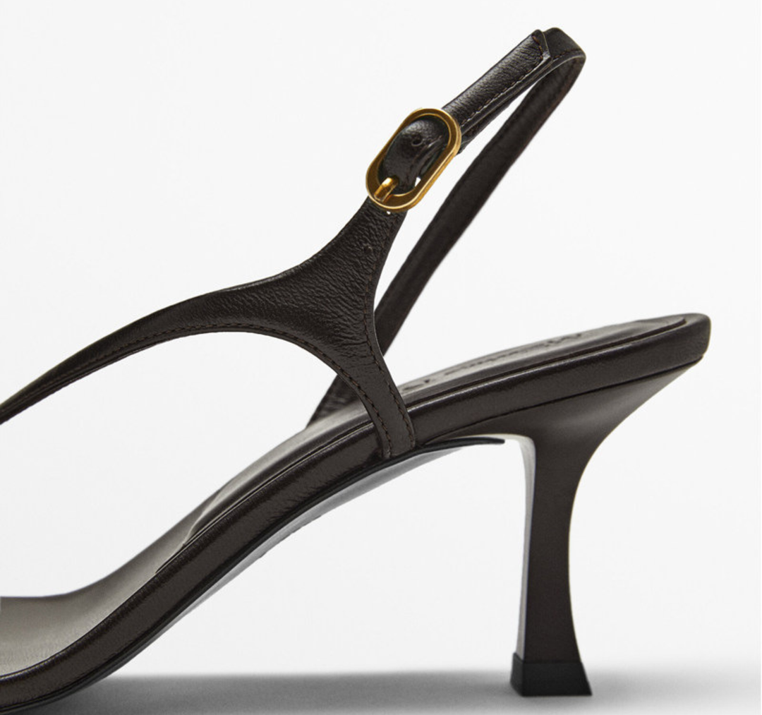 Minimalist Slingback Heels