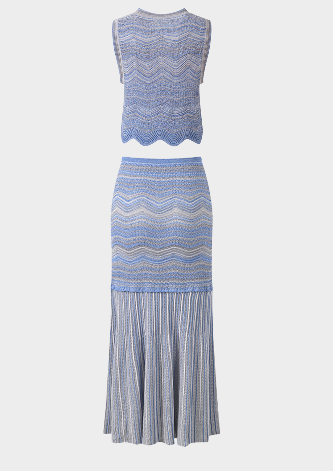 Sky Wave Knit Set