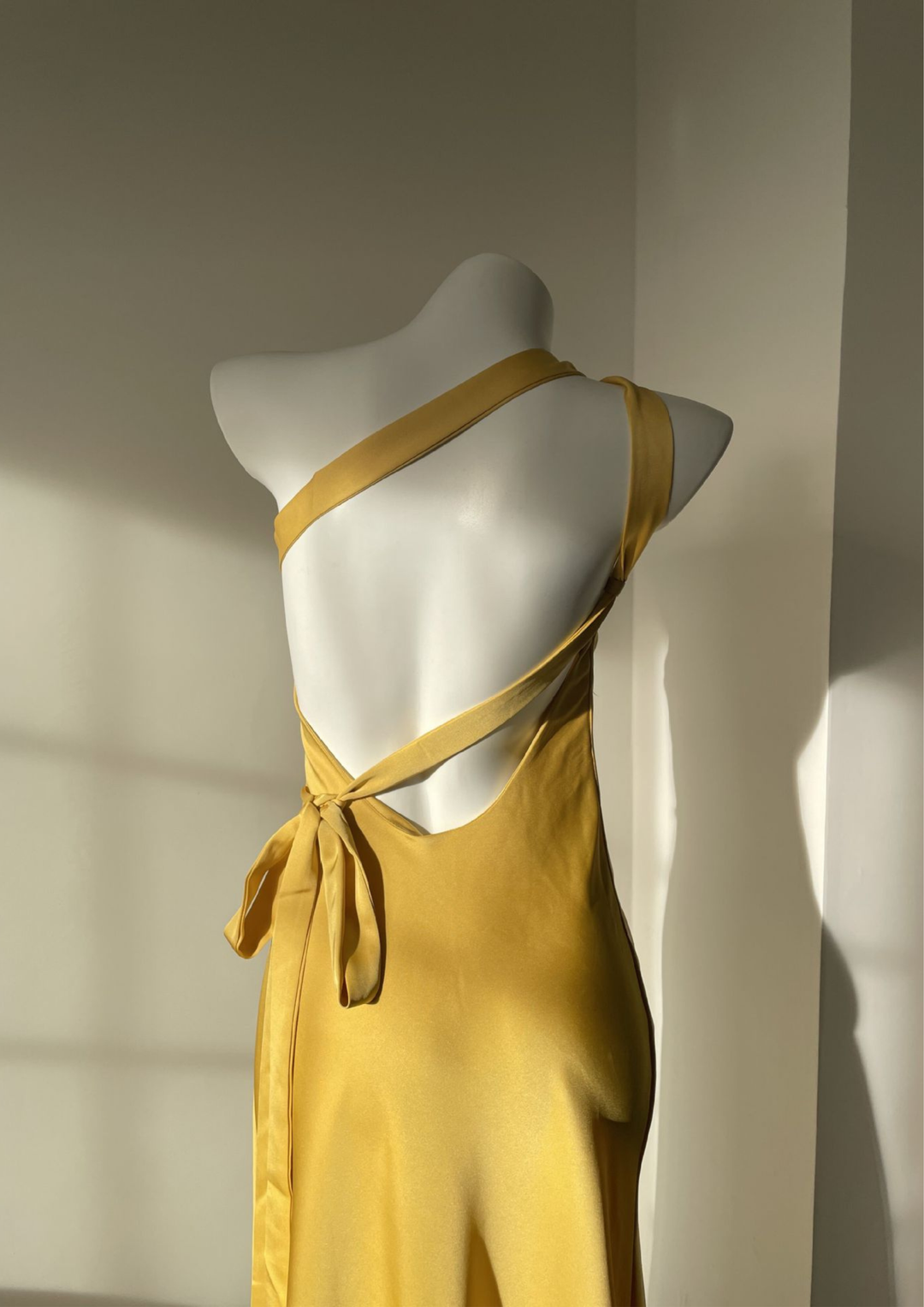 Satin Backless Elegance Maxi  Dress