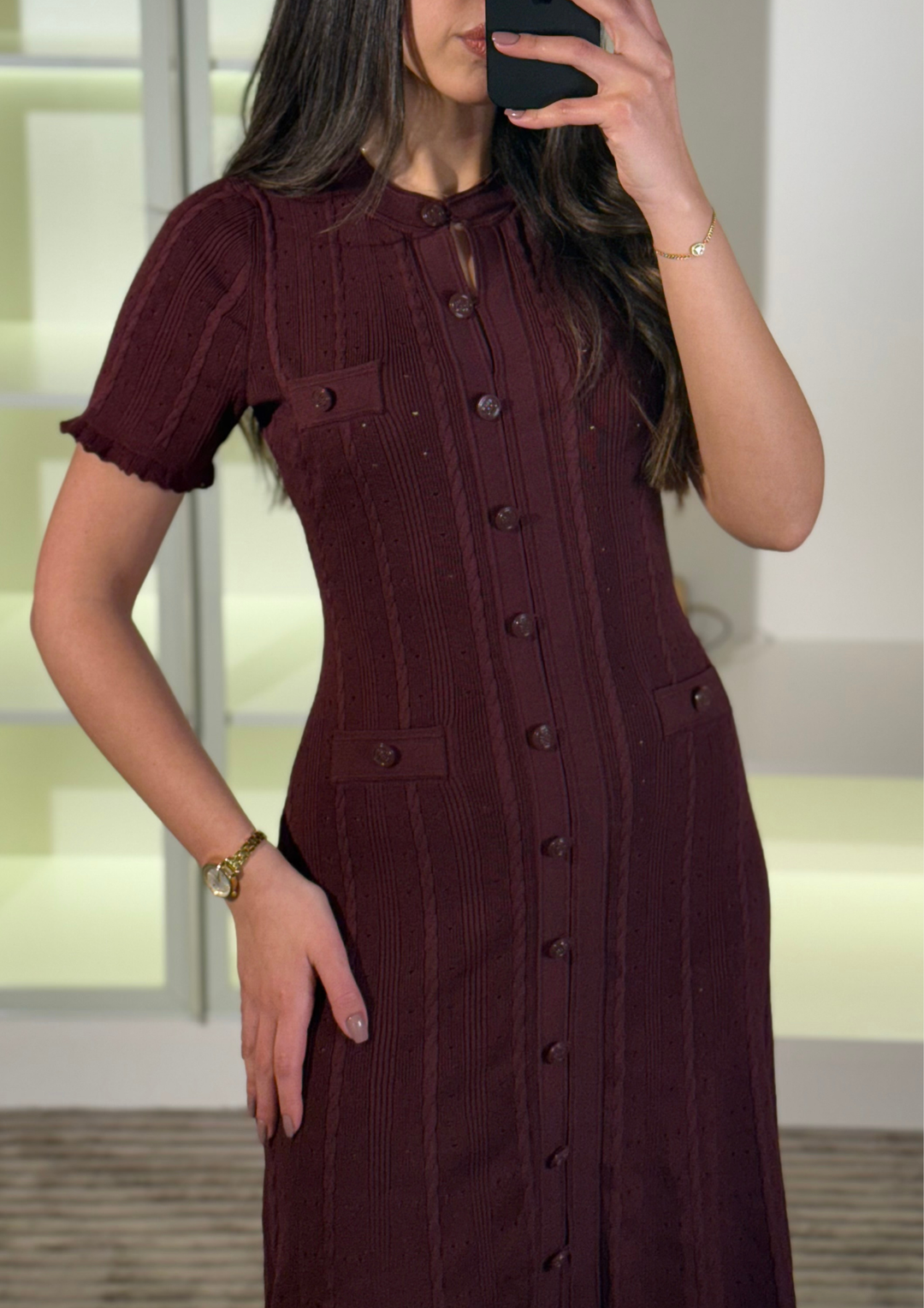 Jasmine Knit  Maxi Dress