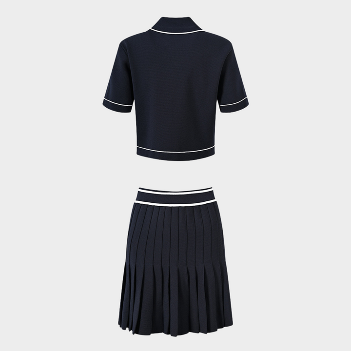 Navy Bliss polo Ensemble