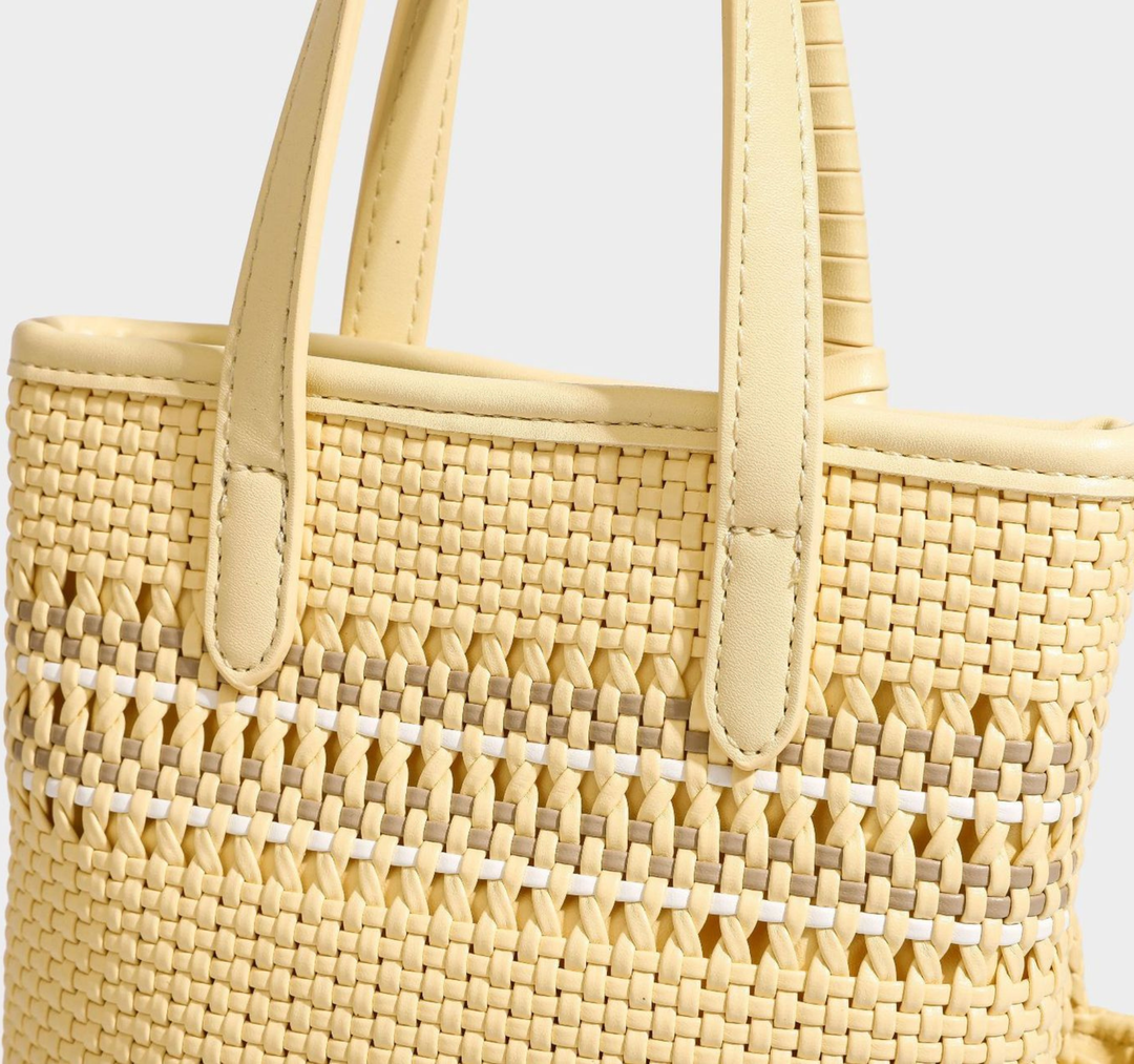 Bella Woven Tote Bag