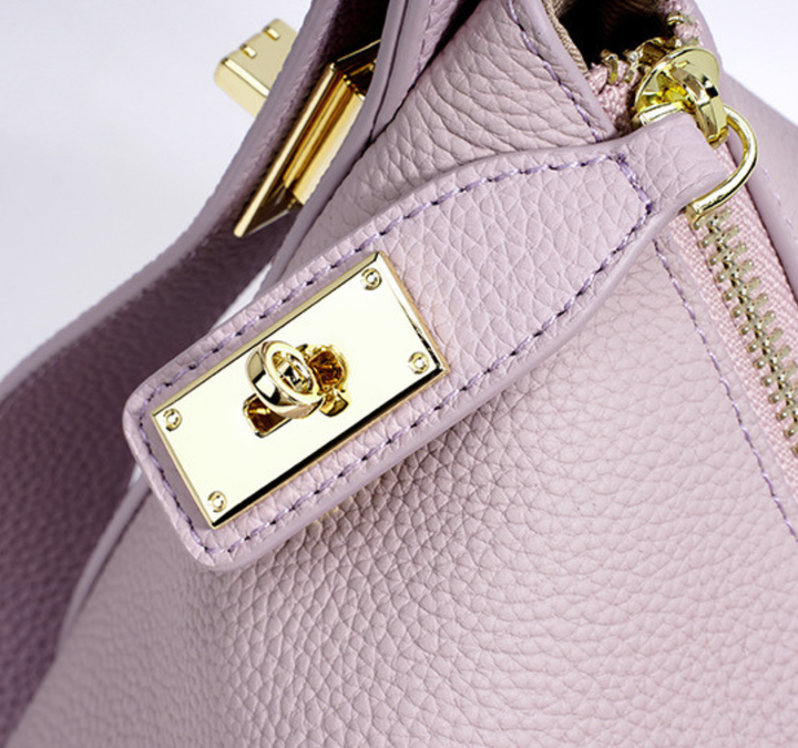 Luxe Crescent Shoulder Bag