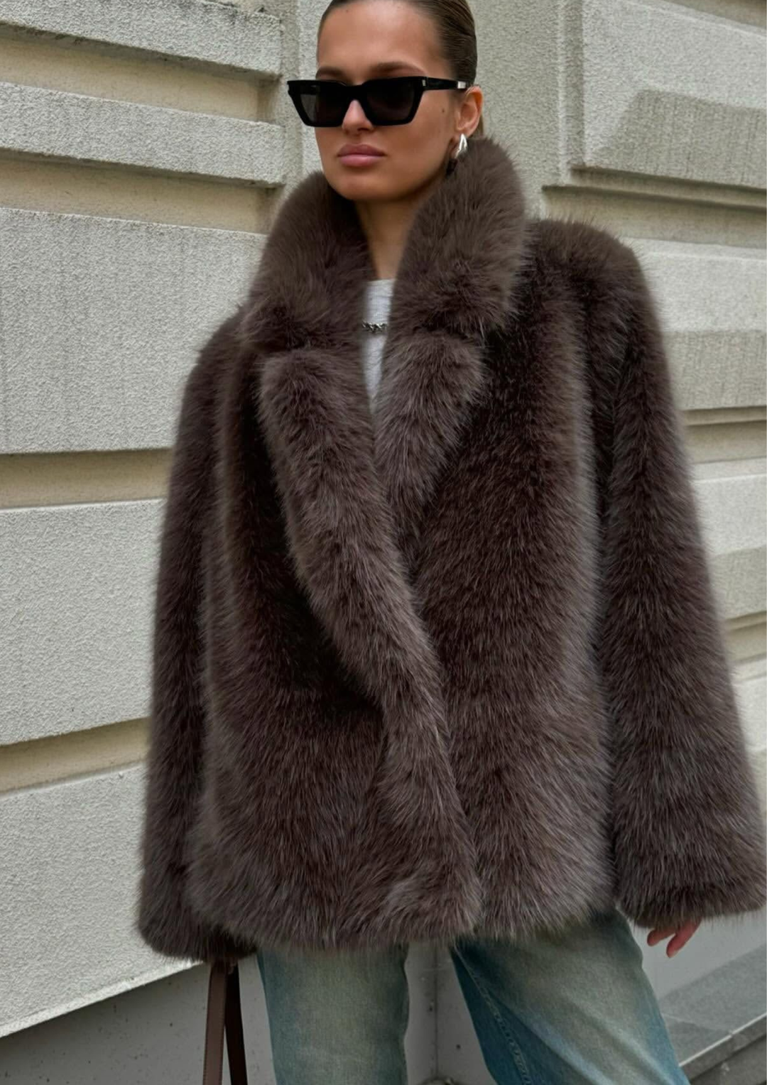Alessandra Luxe Faux Fur Coat
