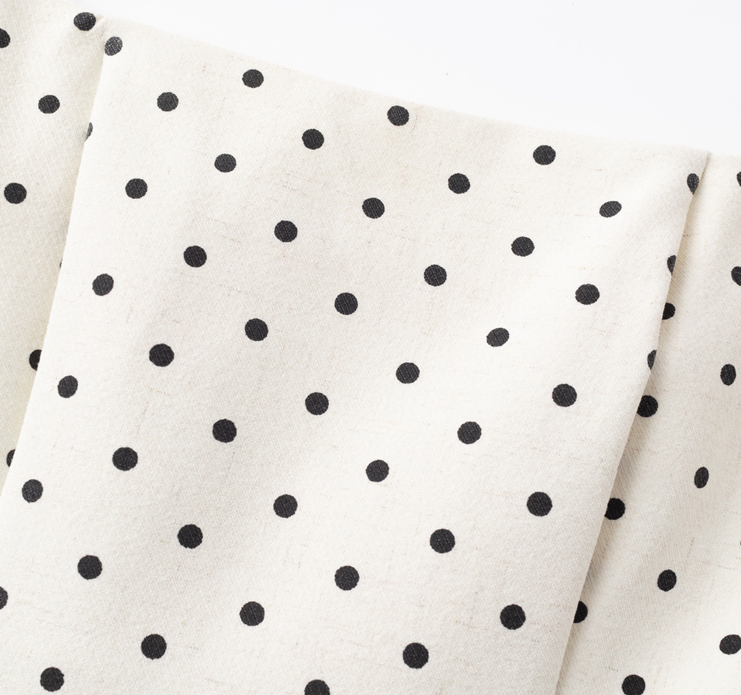 Ivory Polka Dot Corset Dress
