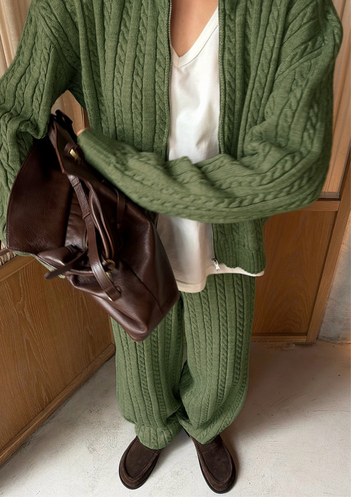 The Cable Knit Lounge Set