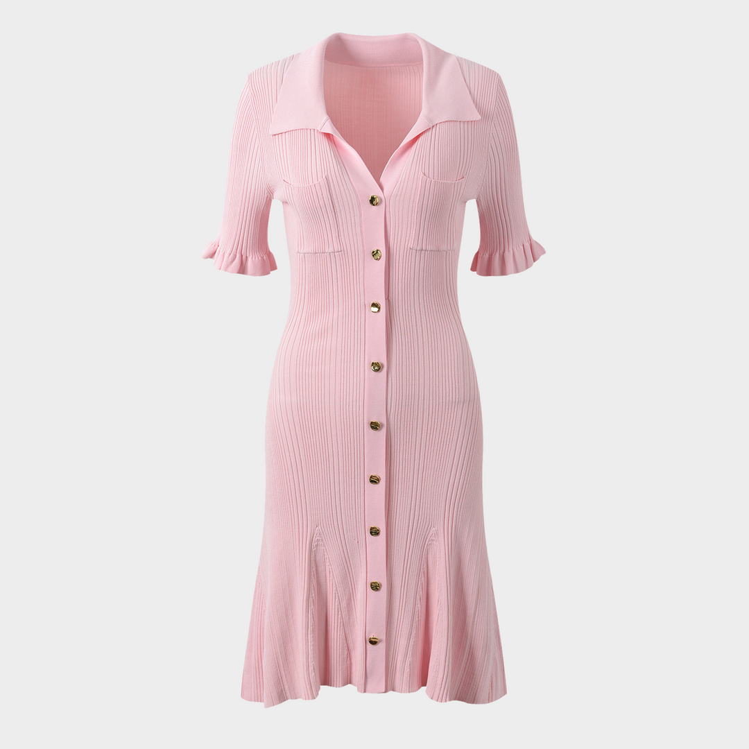 Blush Knits Mini Dress