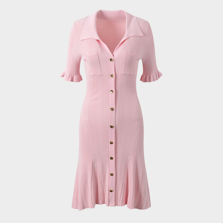 Blush Knits Mini Dress