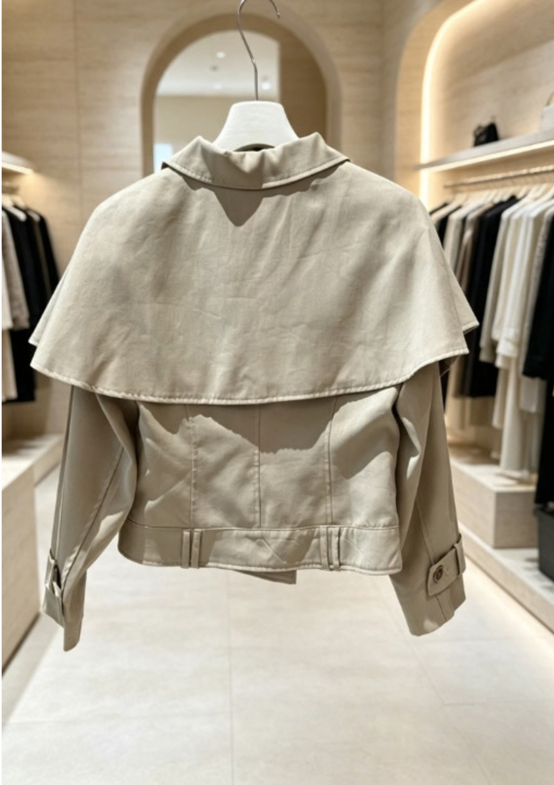 Aurelia Cape Trench Jacket