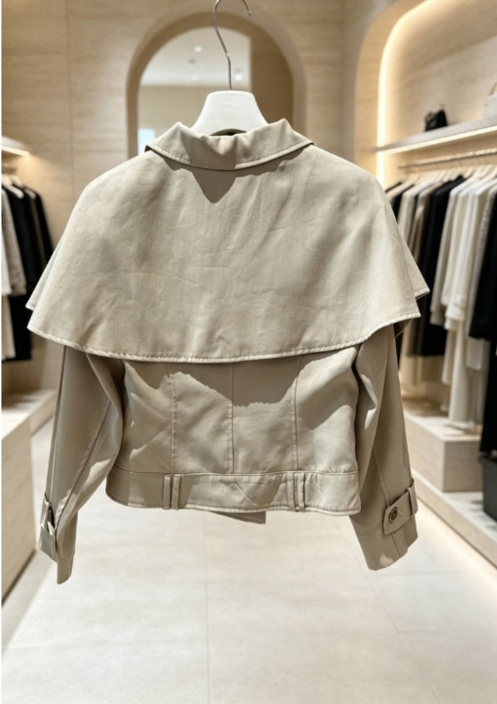 Aurelia Cape Trench Jacket