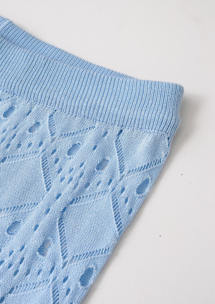 Sky Blue Knit Set