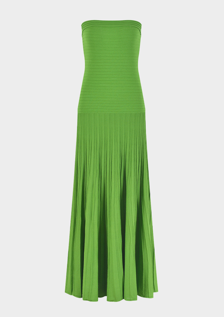Marella Ice Knit Strapless Maxi Dress