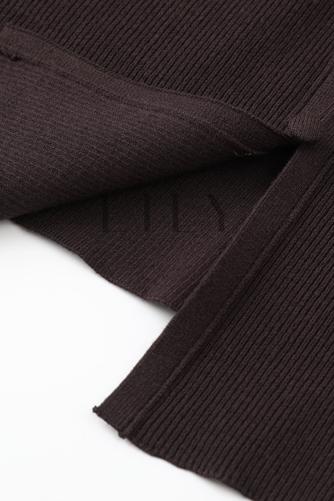 Feather Lace embroidery  Wool Knit Cardigan Top