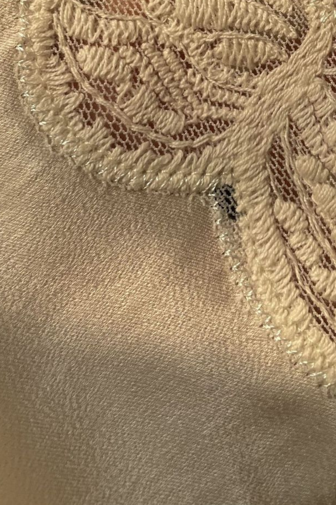 Amélie Vintage Polka Dot Lace Maxi Dress