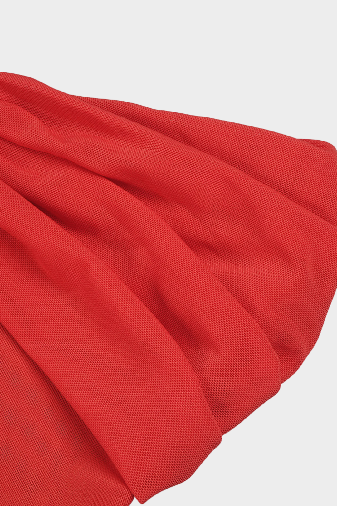 Fiery Muse Strapless Sheer Mesh Maxi Dress