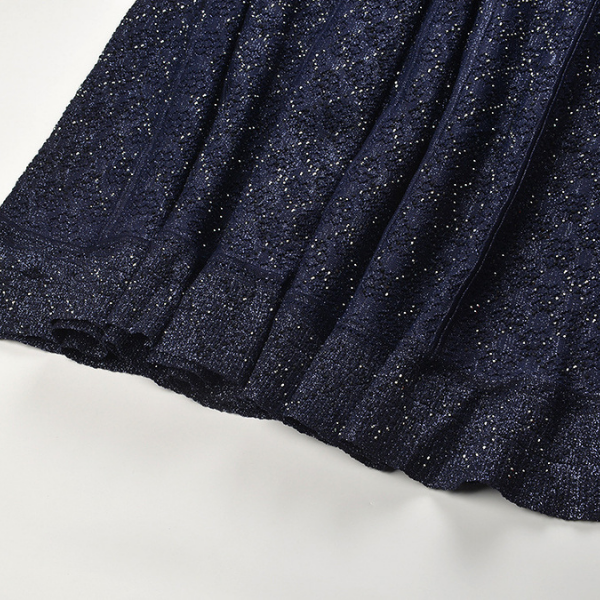 Midnight Shimmer Knit Two Piece Set