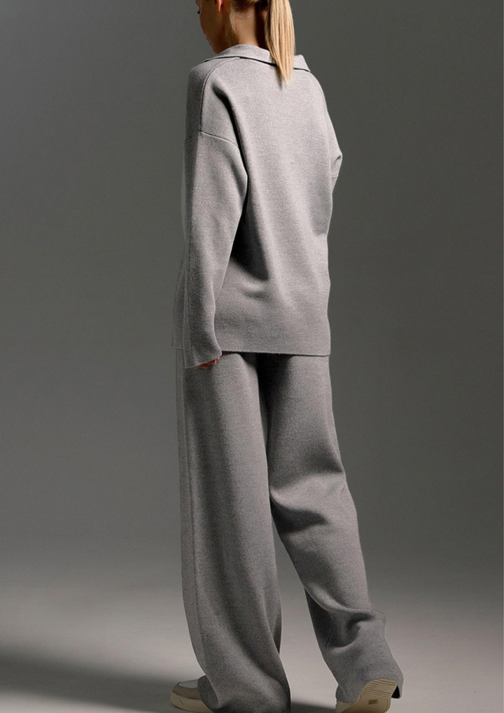 Elara Knit Wide-Leg Set