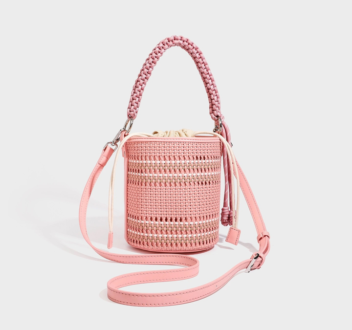 Sienna Woven Bucket Bag