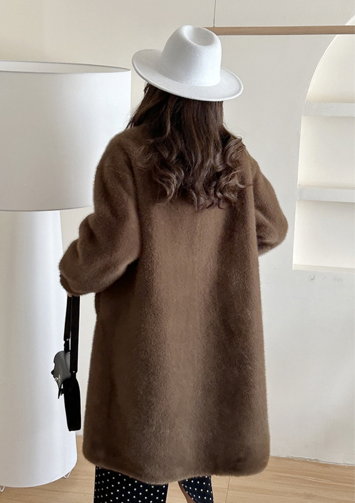 Mirelle Plush Long Coat