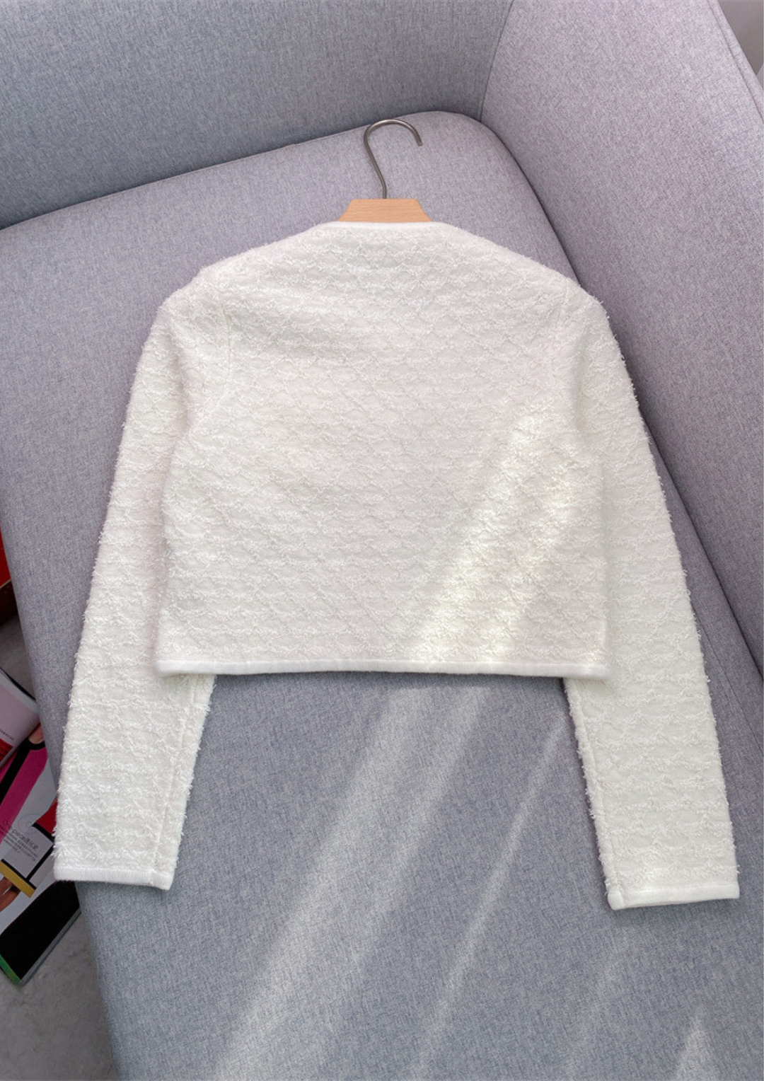 Snowbelle Feather Wool Knit Elegant Set