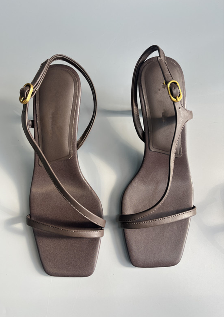 Minimalist Slingback Heels