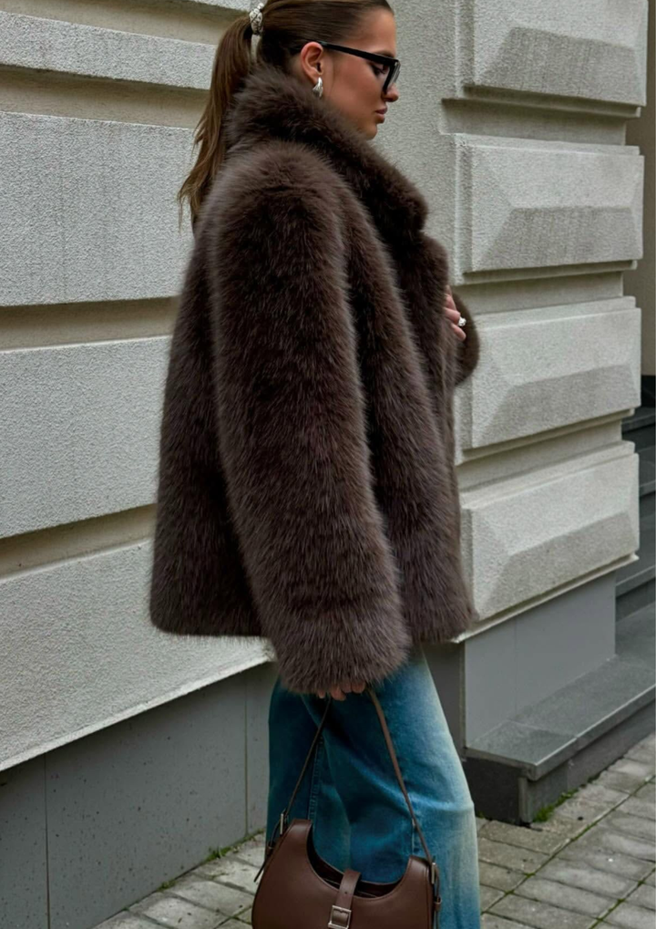 Alessandra Luxe Faux Fur Coat