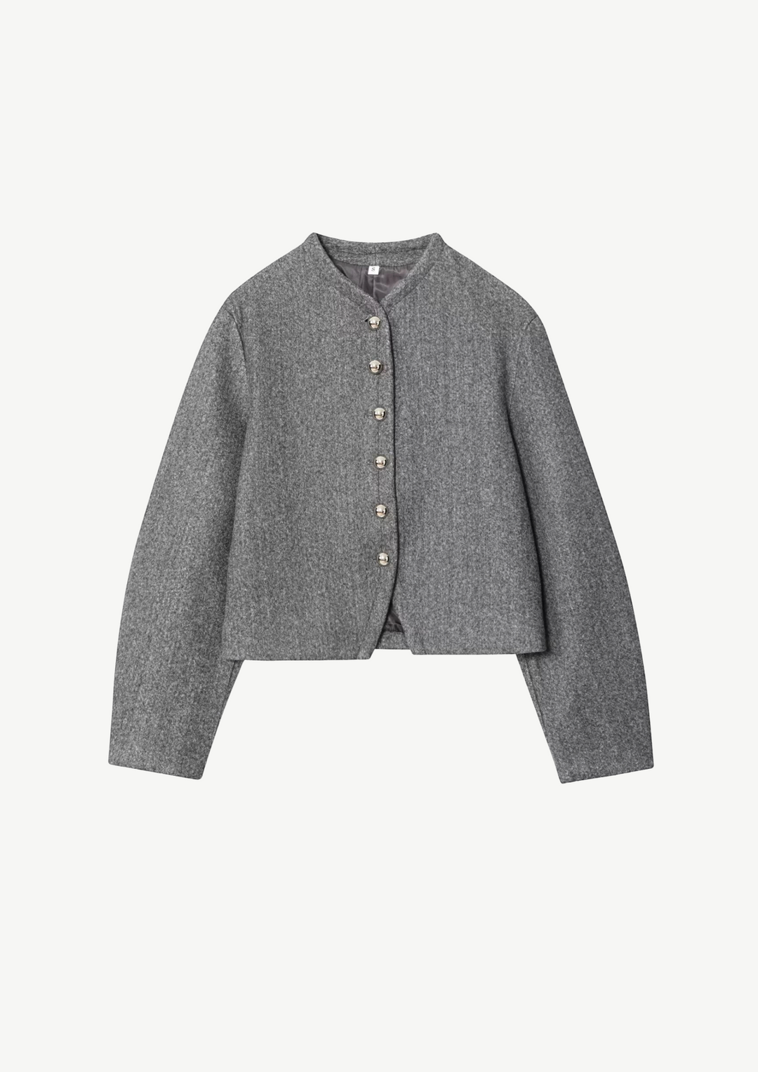 Elara Cropped Button Jacket