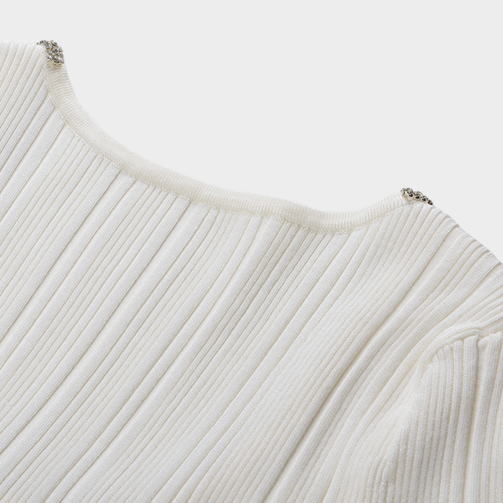 Elegant Slim wool Top