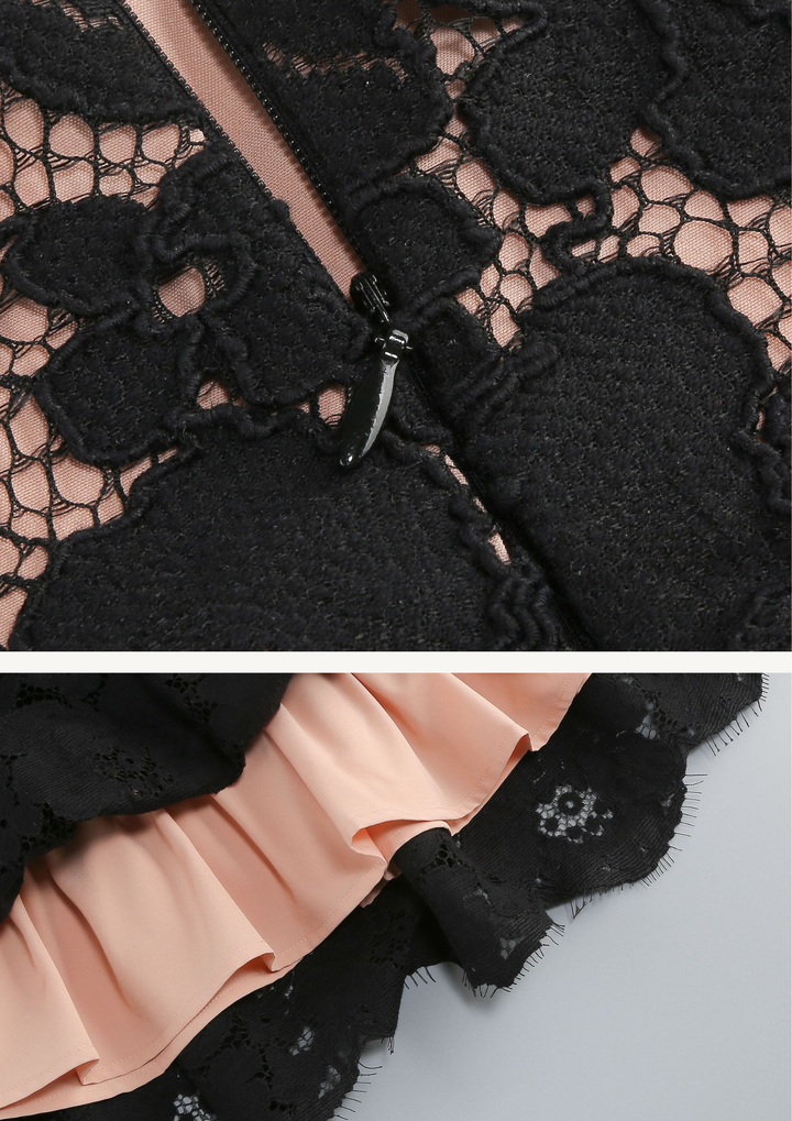 Arabella Floral Lace Mini Dress