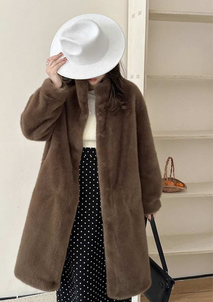 Mirelle Plush Long Coat