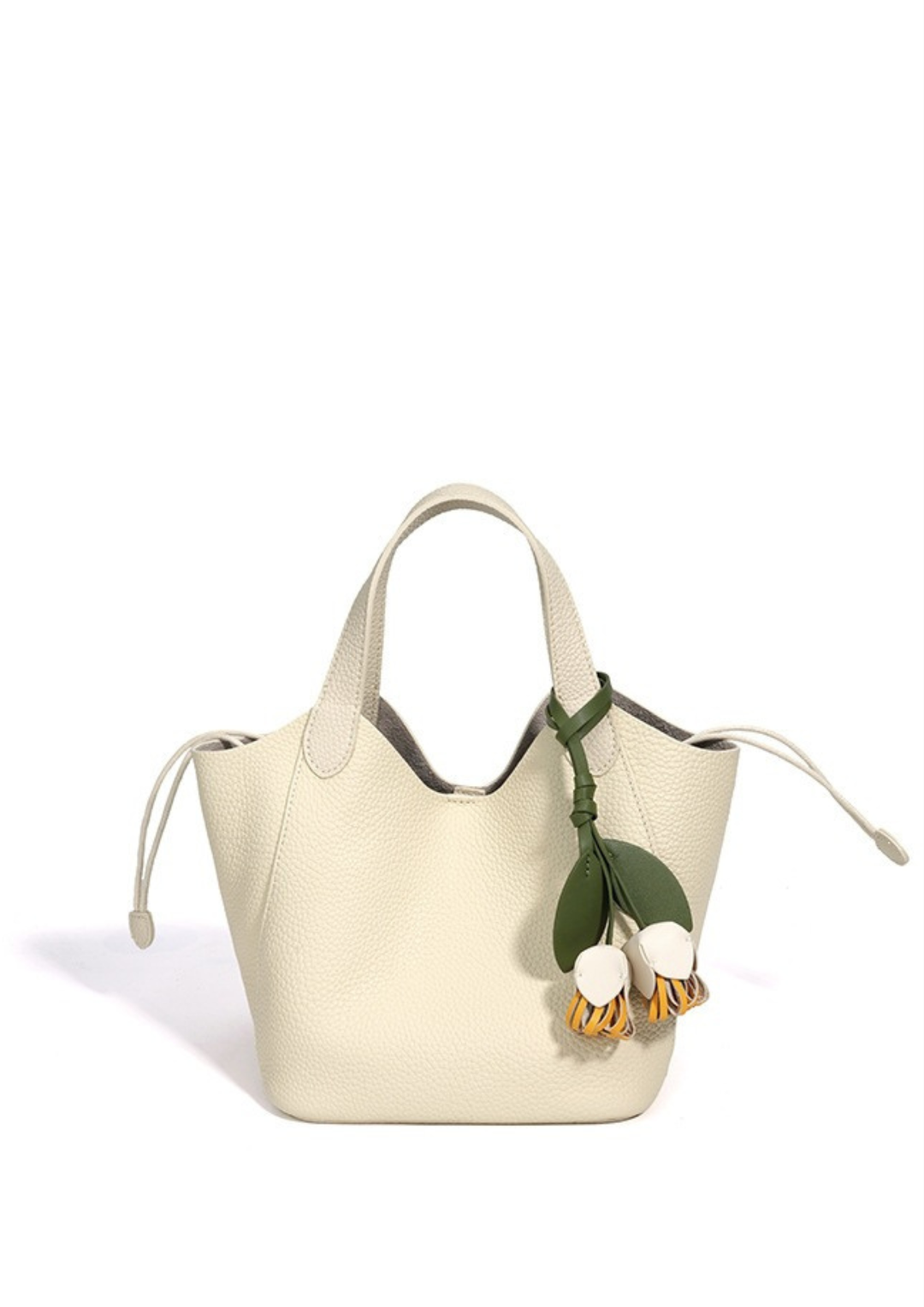 Bloom Charm Mini Bucket Tote Bag