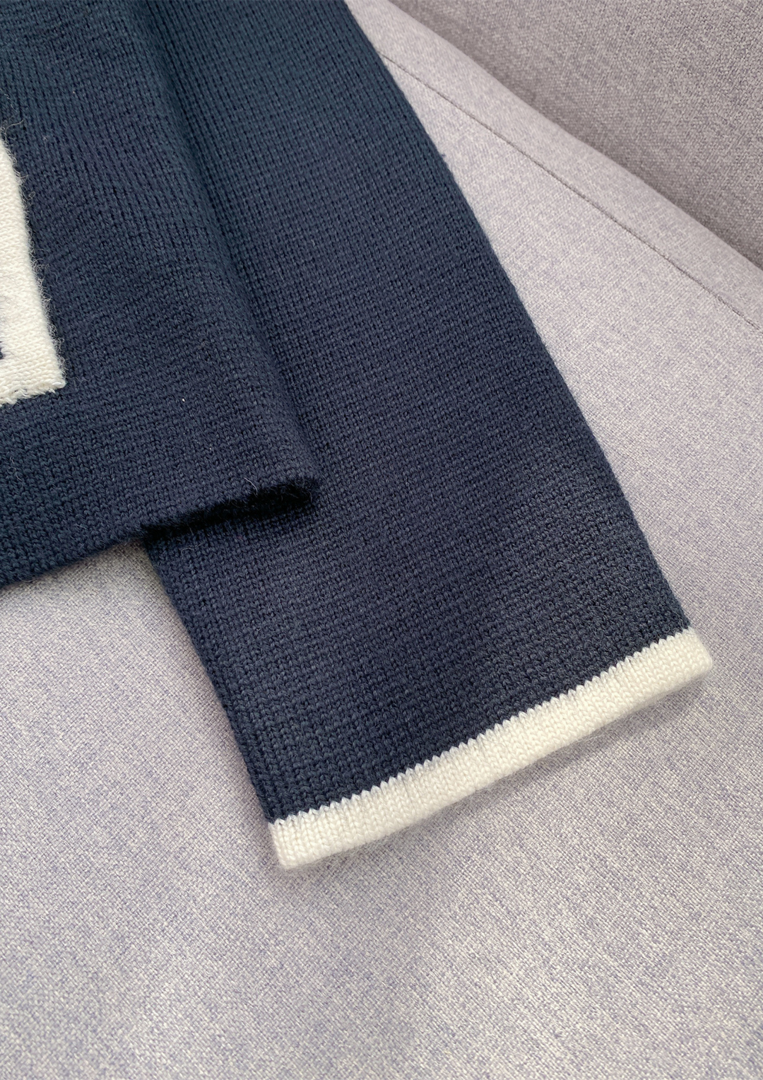 Clara Navy Contrast Trim Jacket