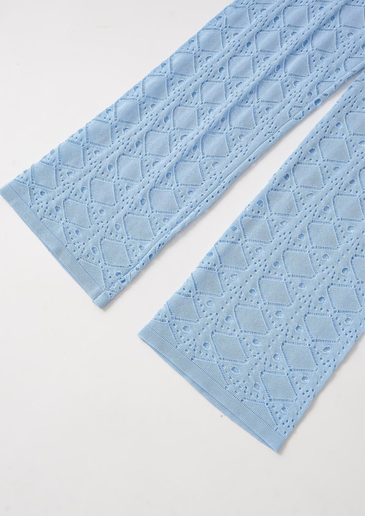 Sky Blue Knit Set