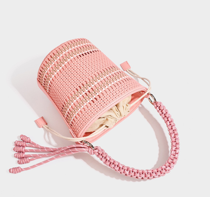 Sienna Woven Bucket Bag