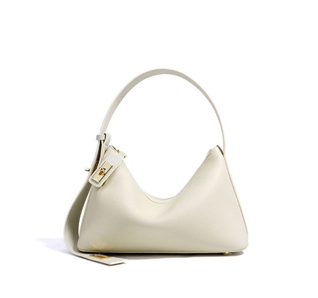 Luxe Crescent Shoulder Bag