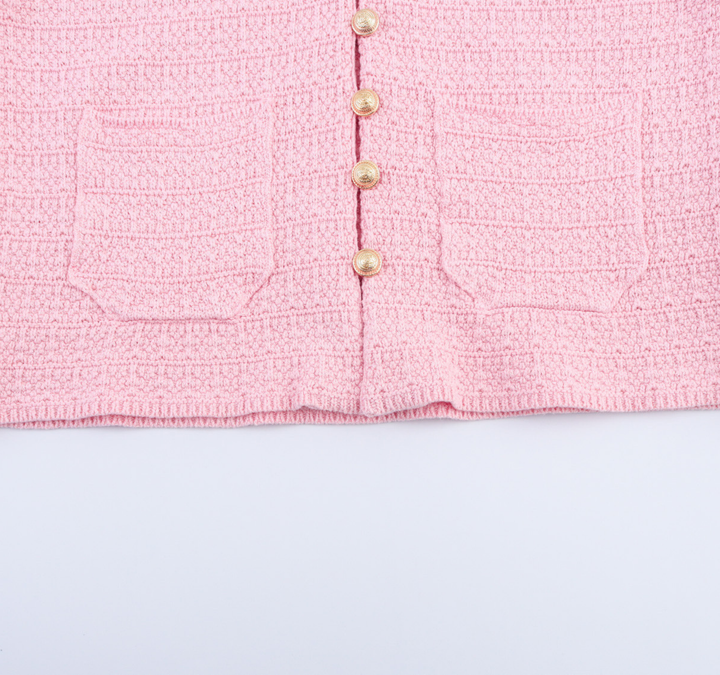 Knit Cardigan &amp; Maxi Skirt Set