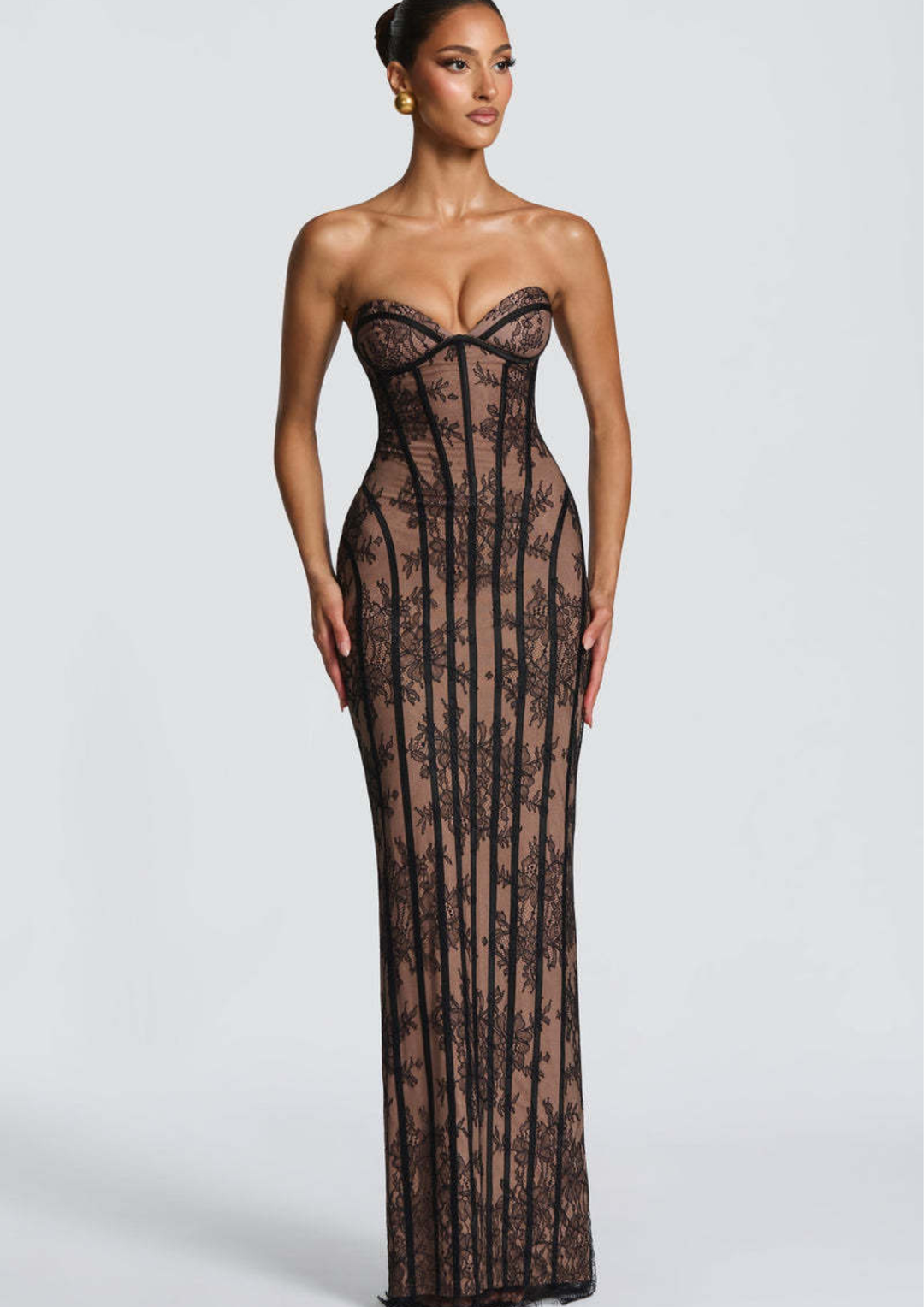 Verona Lace Corset Gown