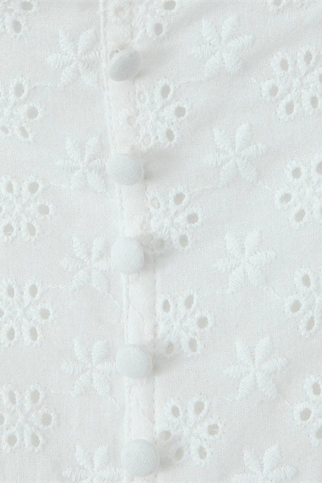 Lily White Embroidered Lace Straps Cute Mini Dress