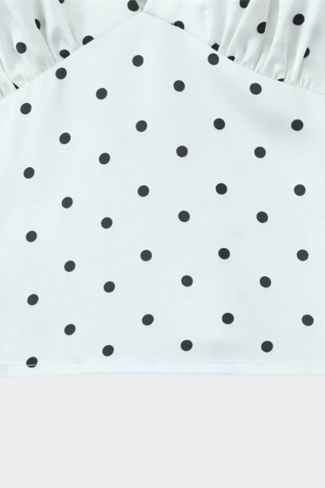 Diana Polka Dot Slim Fit HalterLow Waist Set