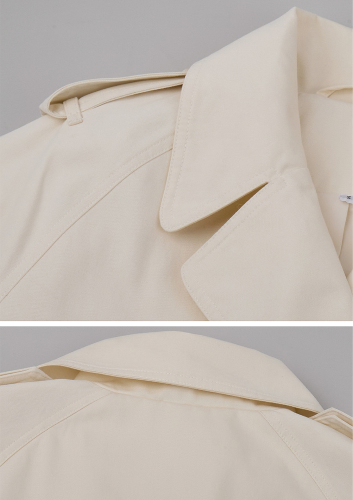 Amélie Belted Trench Jacket