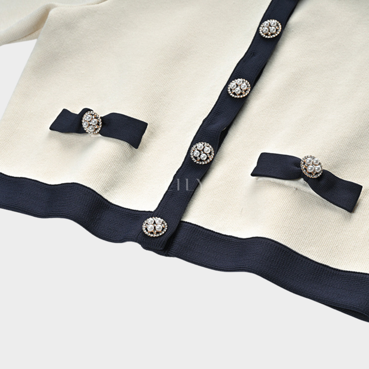 Ivory Pearl Cardigan