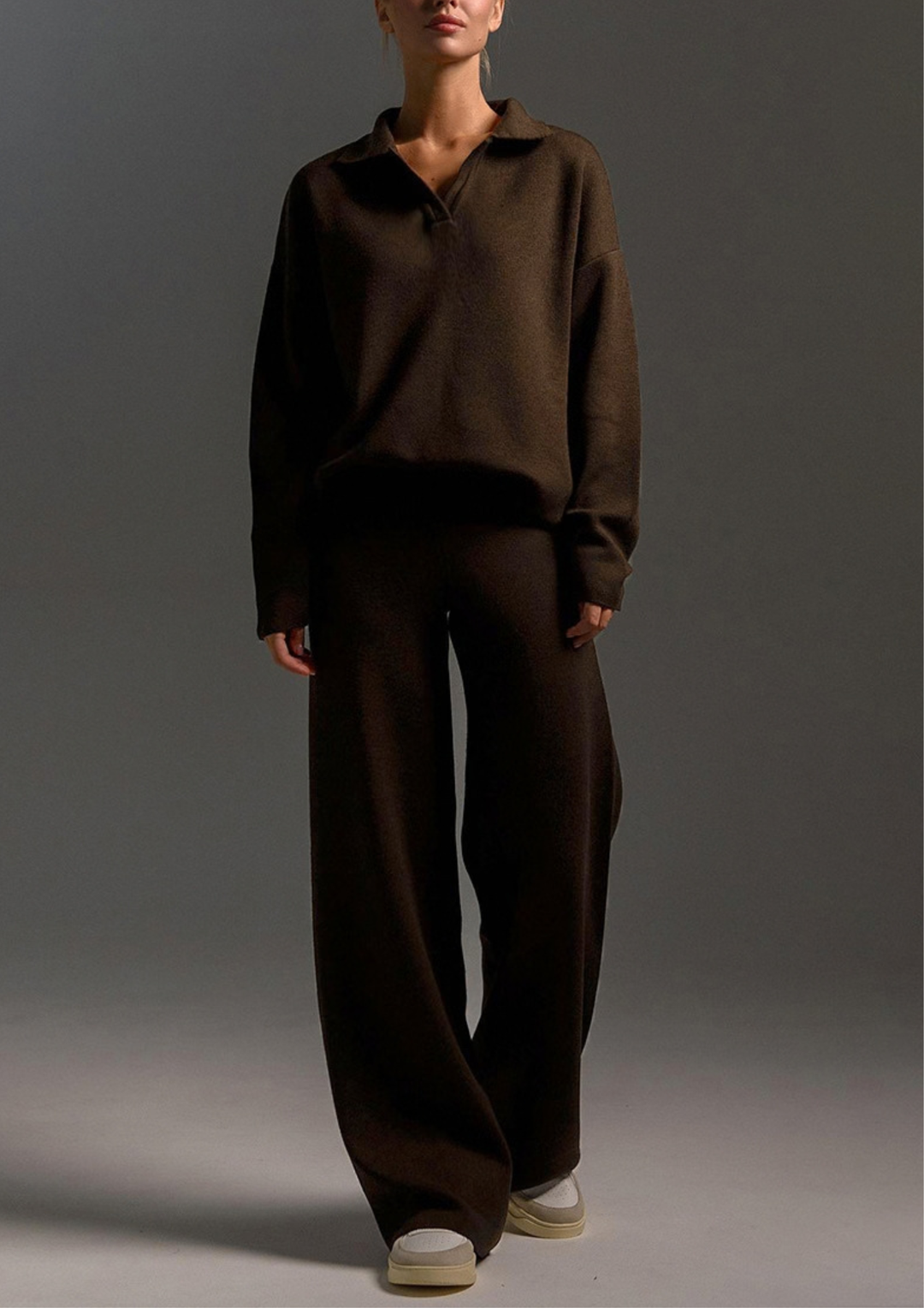Elara Knit Wide-Leg Set