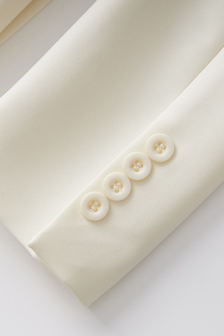 Signature Soft Blazer  Waist Ribbon Detail Cardigan