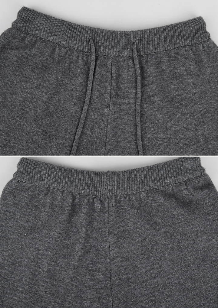 Clara Relaxed Knit Shorts Set