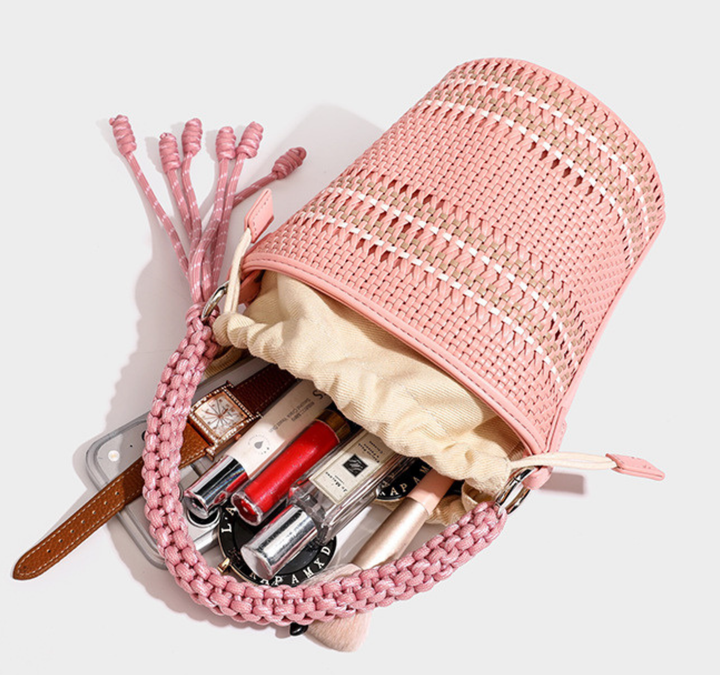 Sienna Woven Bucket Bag