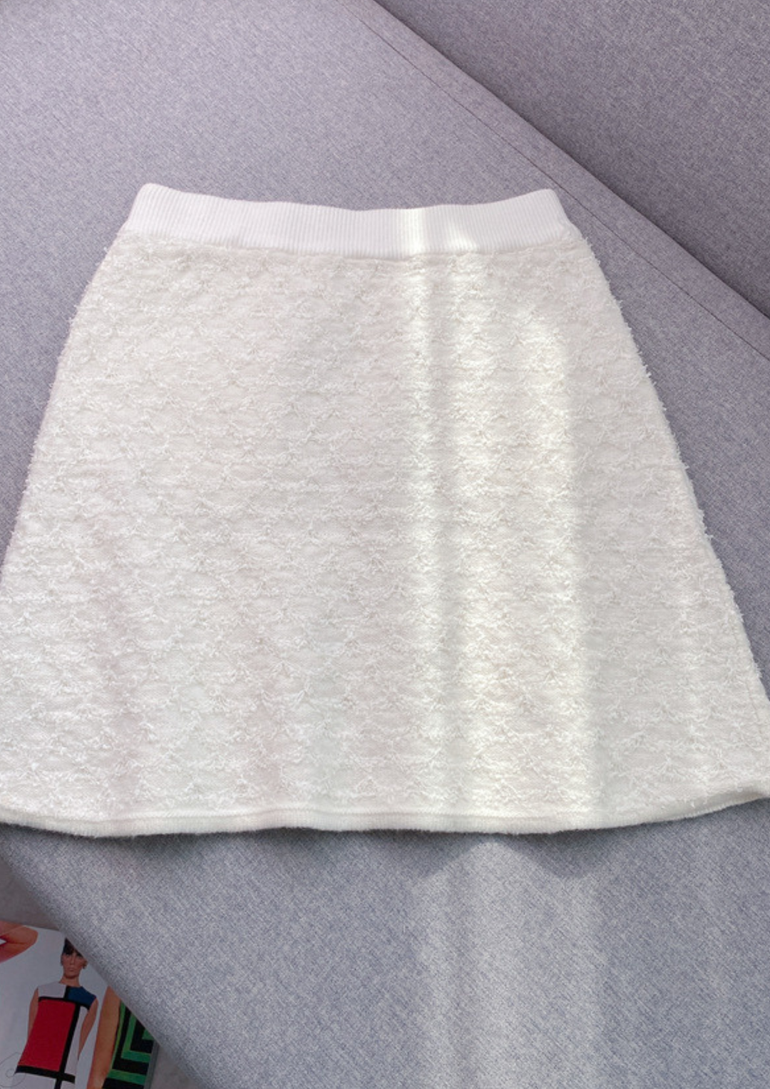 Snowbelle Feather Wool Knit Elegant Set