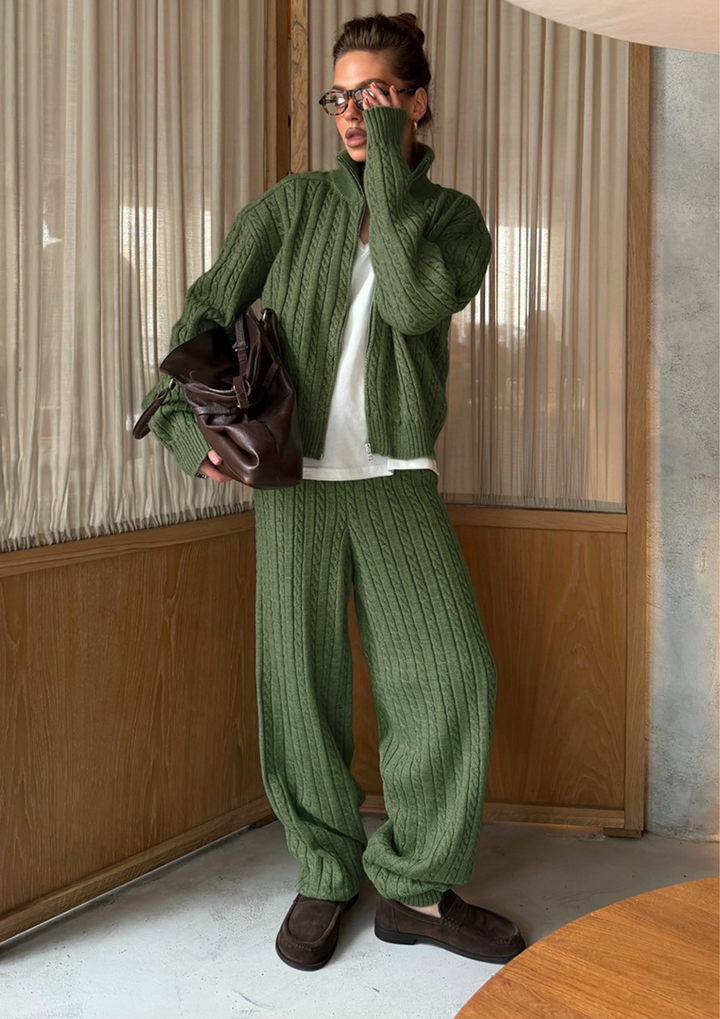 The Cable Knit Lounge Set