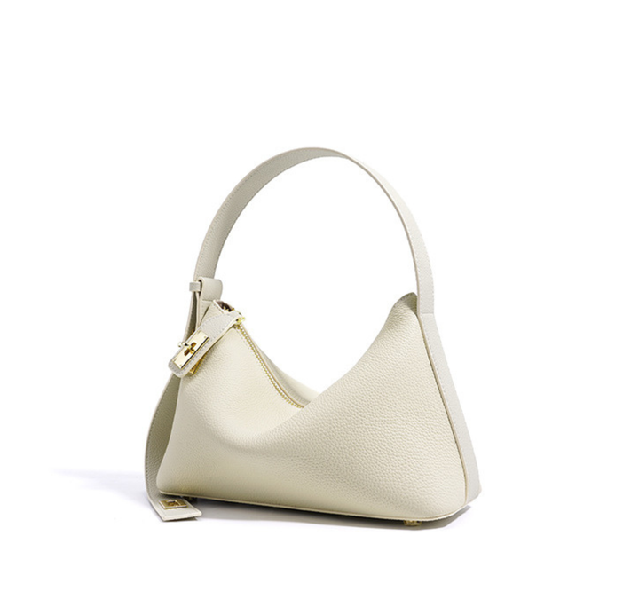 Luxe Crescent Shoulder Bag