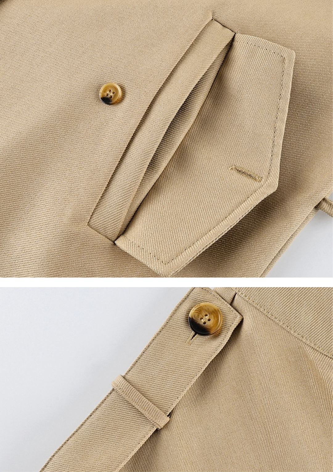 Camille Belted Trench Jacket